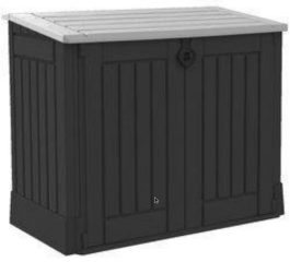 KETER STORE IT OUT MAX STORAGE BOX 1200L RESIN GREY BLACK KETER STORE IT OUT MAX ΝΤΟΥΛΑΠΙ ΑΠΟΘΗΚΕΥΣΗΣ 1200L ΡΗΤΙΝΗ ΓΚΡΙ ΜΑΥΡΟ
